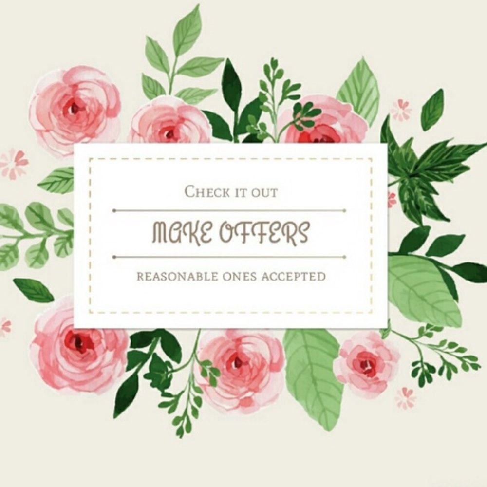 All reasonable offers accepted!!!